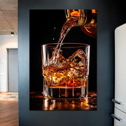 Whiskey's Ethereal Canvas Wall Art