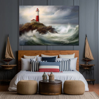 Captivating Lighthouse Canvas Wall Art