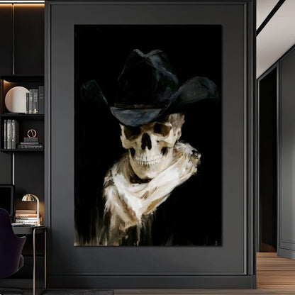 Last Ride of the Pale Outlaw Canvas Wall Art