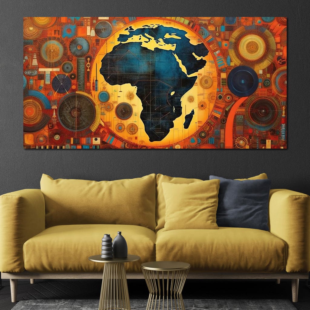 My World Africa Canvas Wall Art