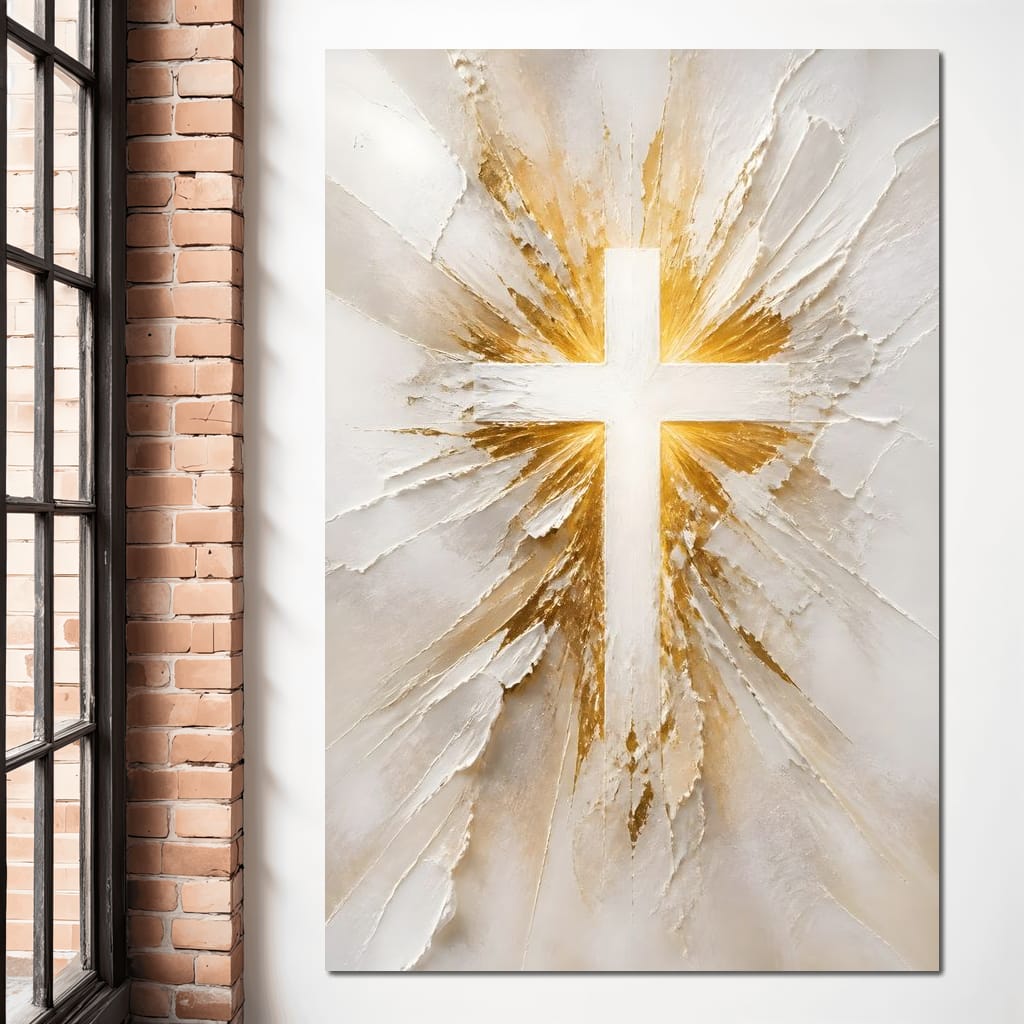 Radiant Light Beyond Death Canvas Wall Art