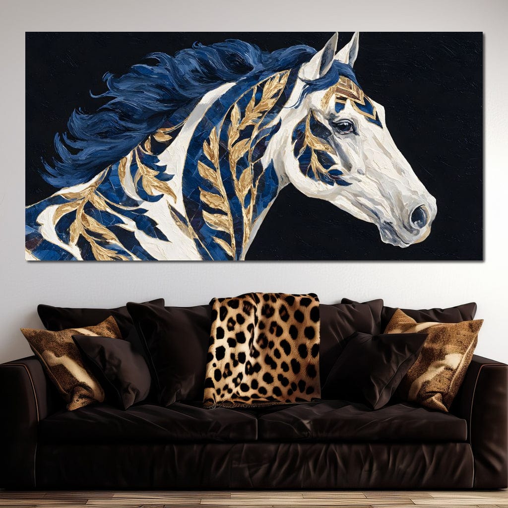Majestic Equine Splendor Canvas Wall Art