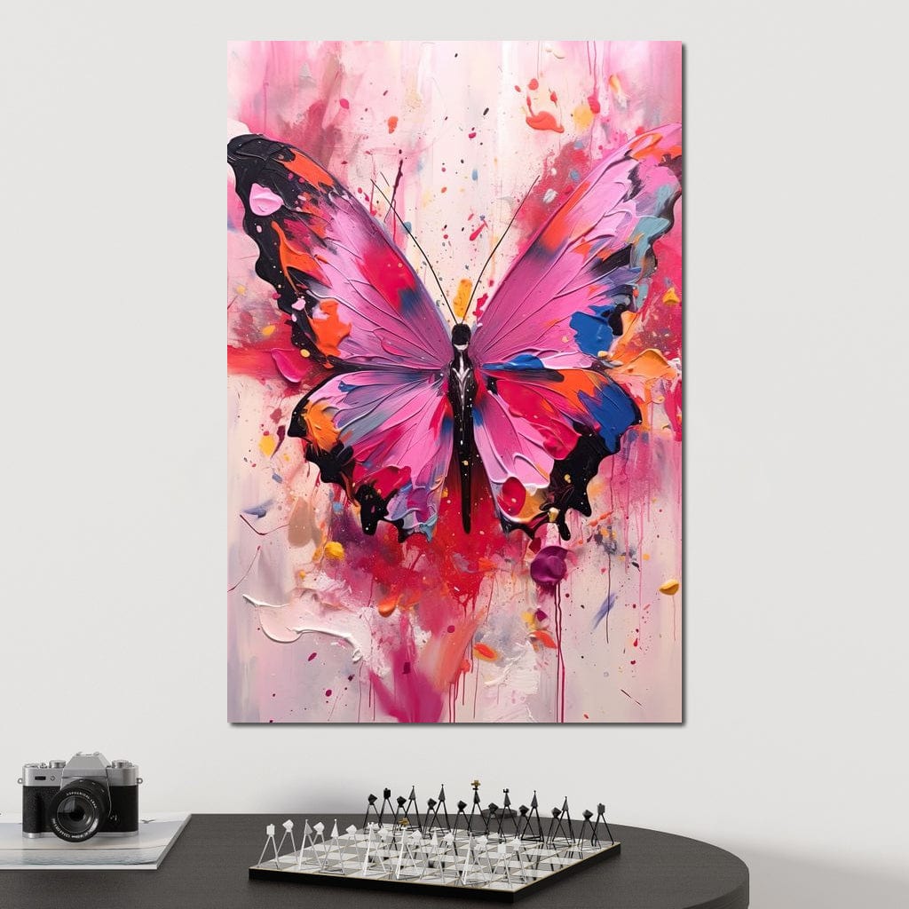 Radiant Winged Dreams Canvas Wall Art