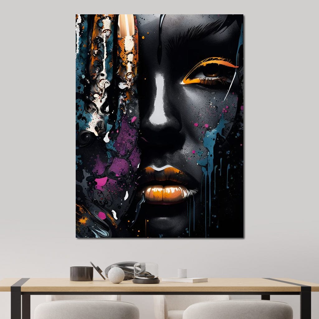 Female Portrait 128 Canvas Wall Art
