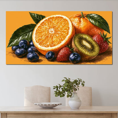 Harvest Of The Ripe Orchard Canvas Wall Art