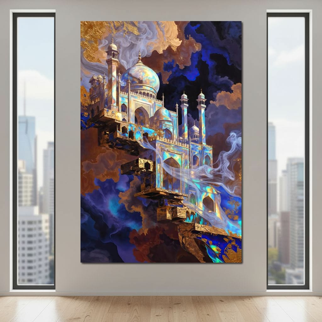 The Palace Between Worlds Canvas Wall Art