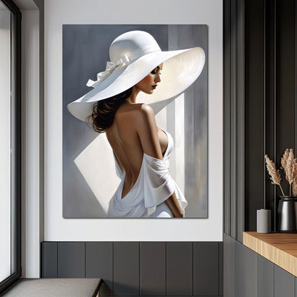 Female Portrait 350 Canvas Wall Art