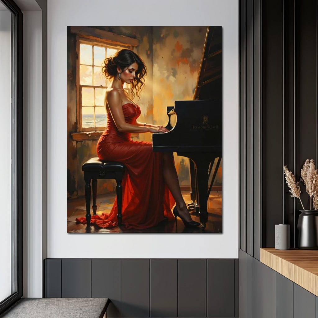 Female Portrait 345 Canvas Wall Art