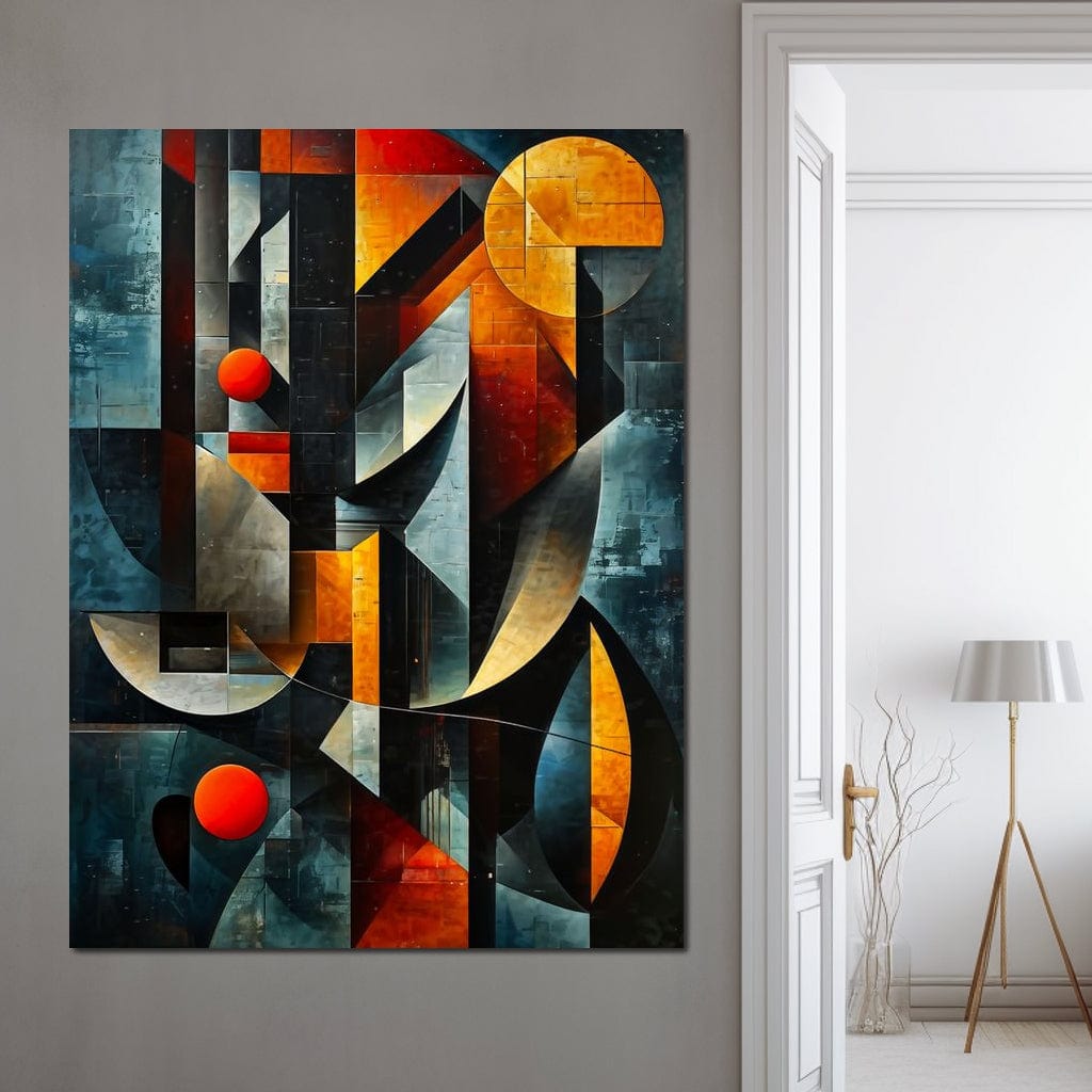 Colorful Modern Art 043 Canvas Wall Art