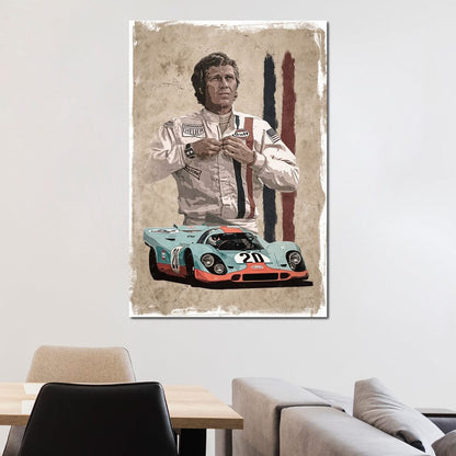 Le Mans Canvas Wall Art