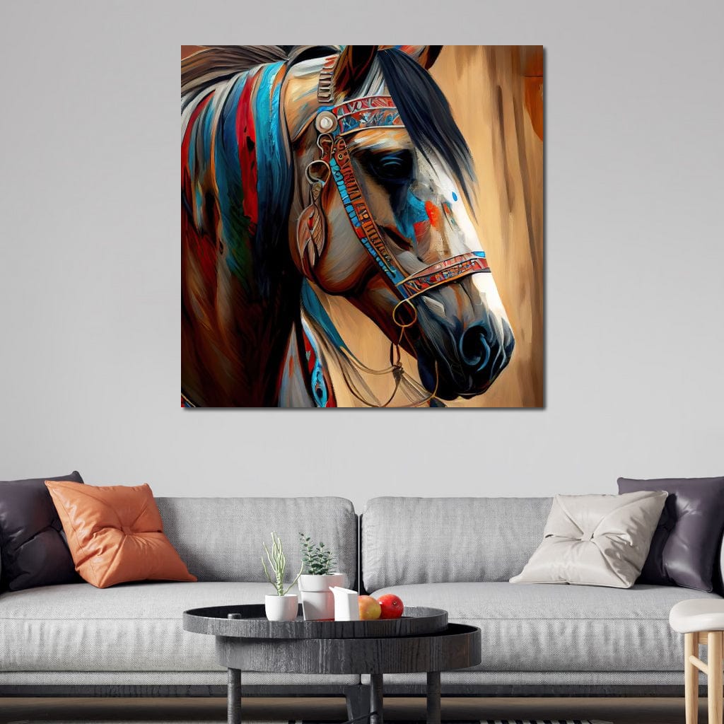 Cherokee Horse 1 Canvas Wall Art