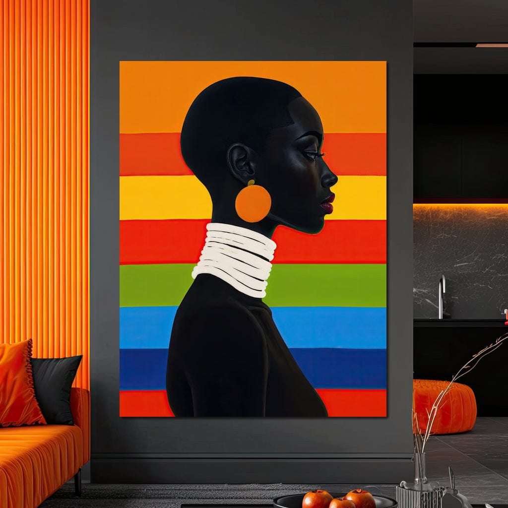 Wrapped in Pride Canvas Wall Art