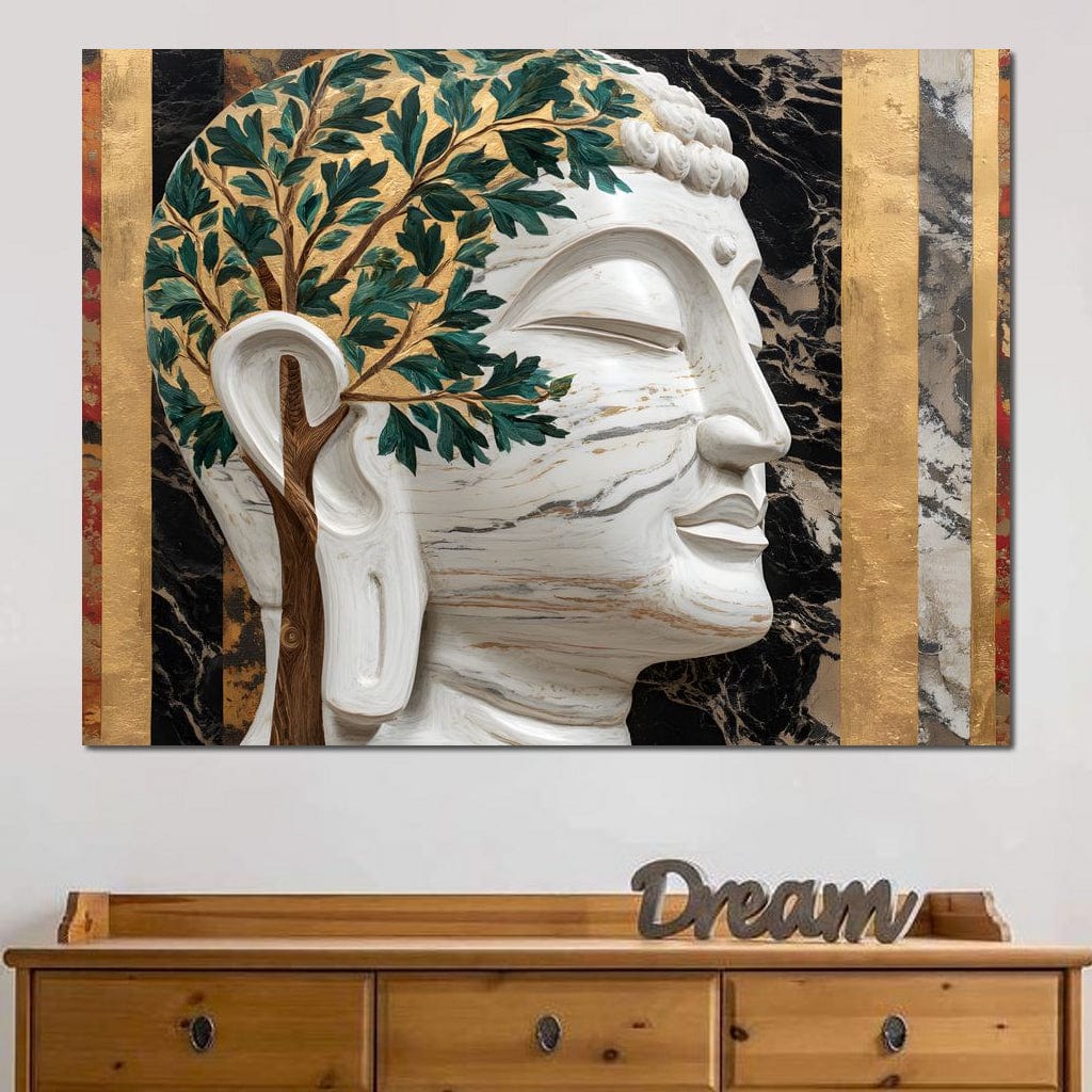 Enlightened Tranquil Oasis Canvas Wall Art