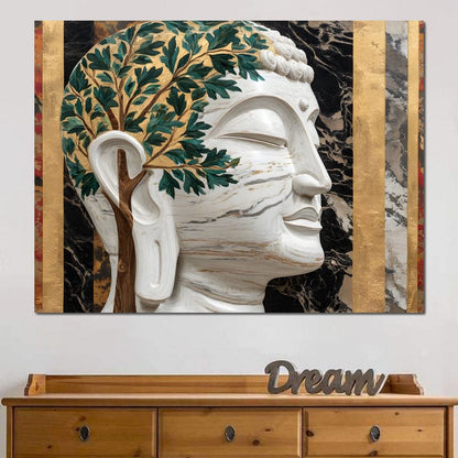 Enlightened Tranquil Oasis Canvas Wall Art