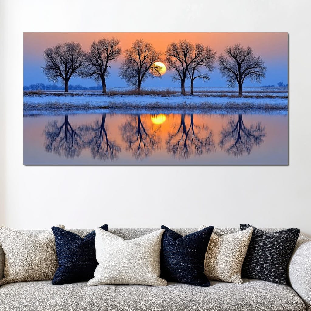 Equinox Reflections Canvas Wall Art