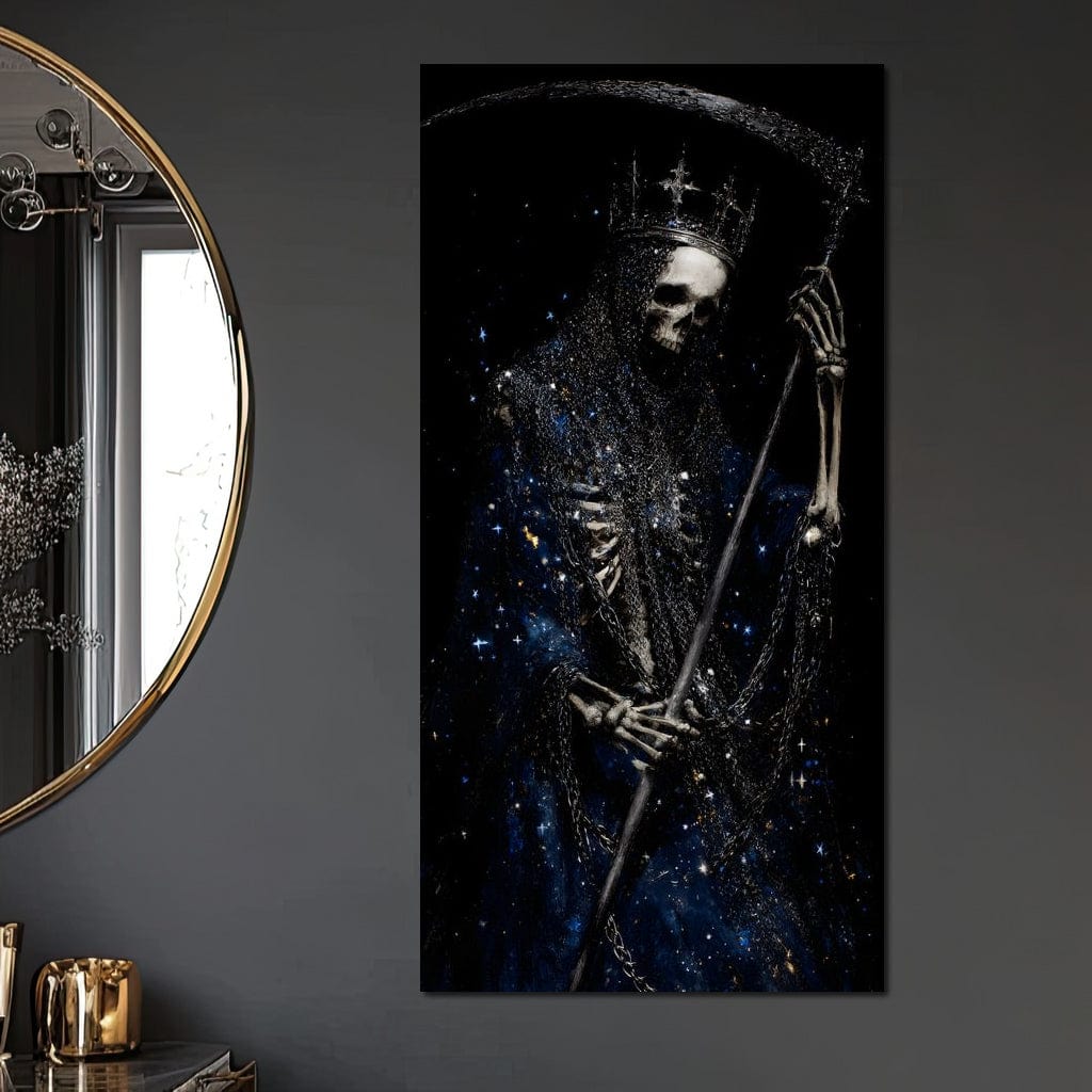 Celestial Reaper Star King Canvas Wall Art