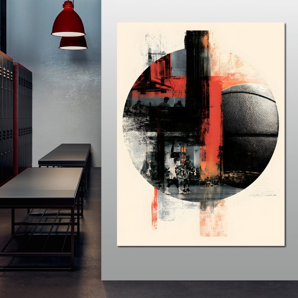 Final Possession On The Hardwood Canvas Wall Art