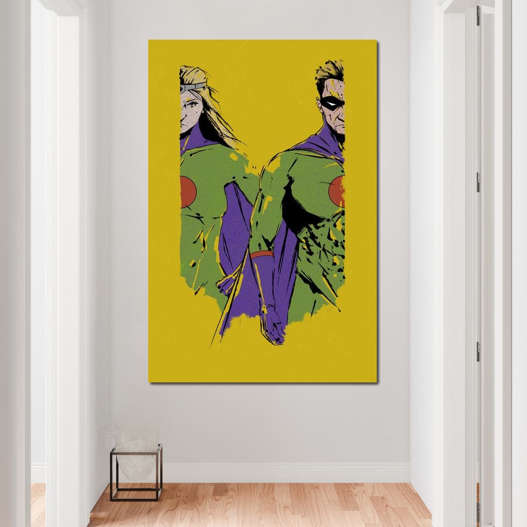 Superheroes Canvas Wall Art