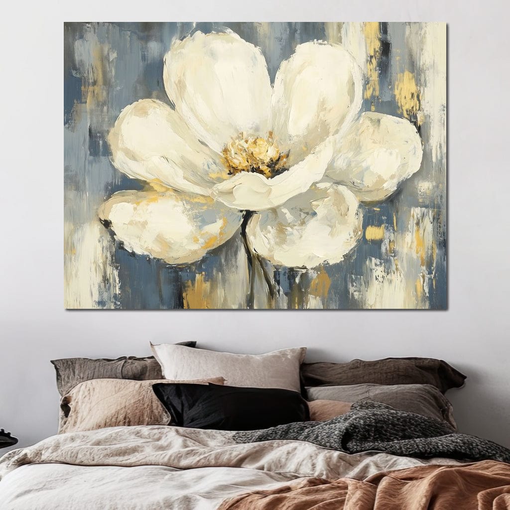 Petals of Tranquil Blossom Canvas Wall Art