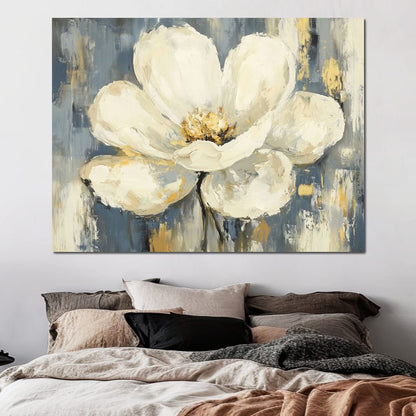 Petals of Tranquil Blossom Canvas Wall Art