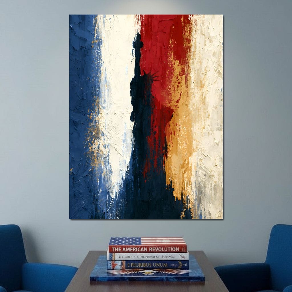 Legacy Of The Rising Liberty Canvas Wall Art