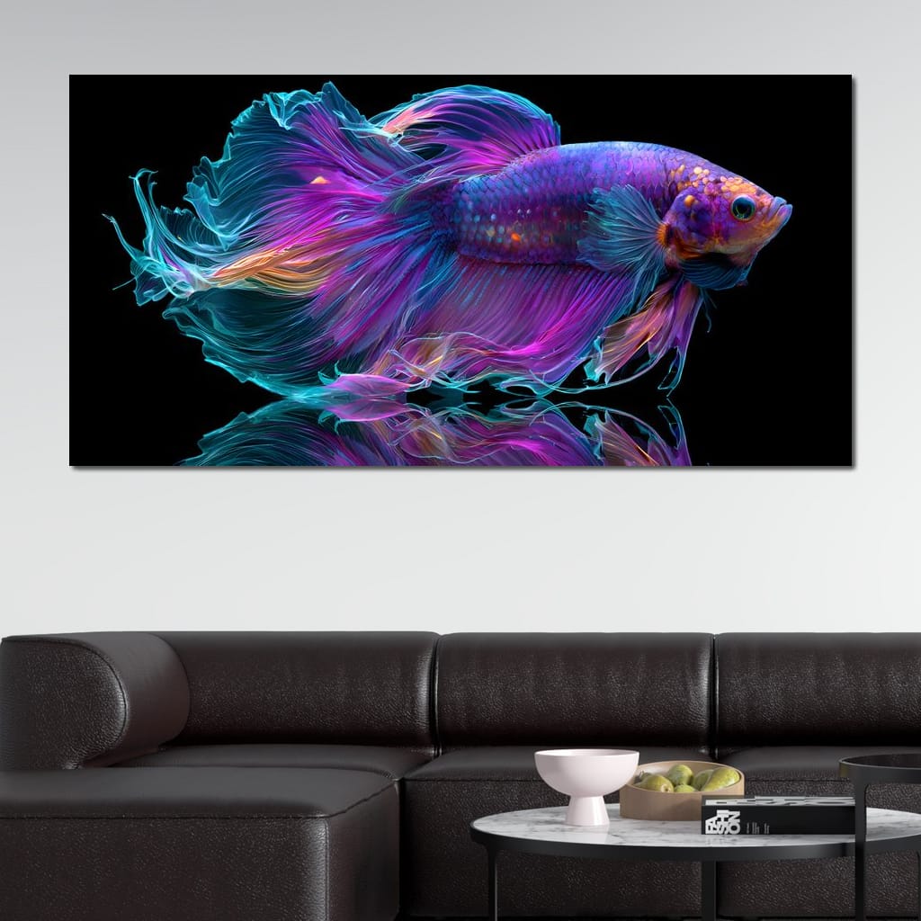 Radiant Fish Canvas Wall Art