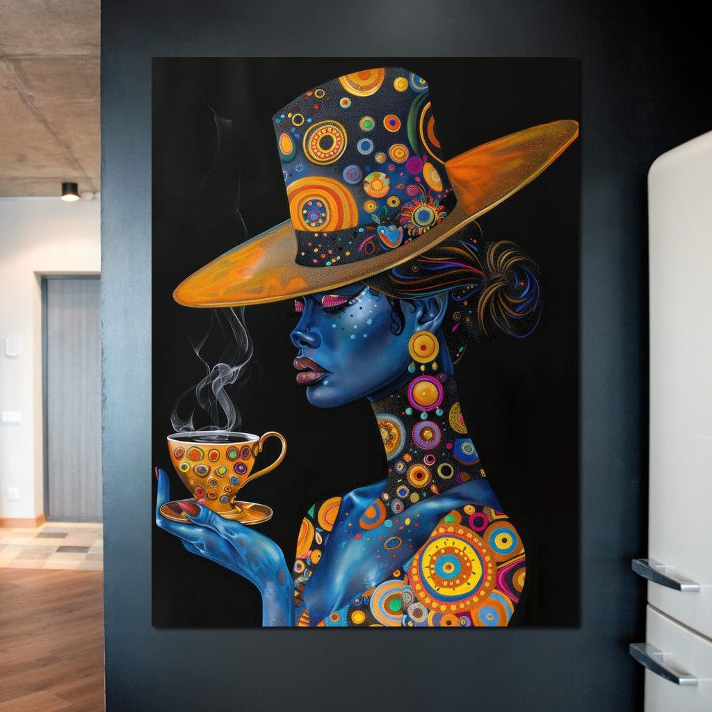 Astral Afternoon Tea Canvas Wall Art