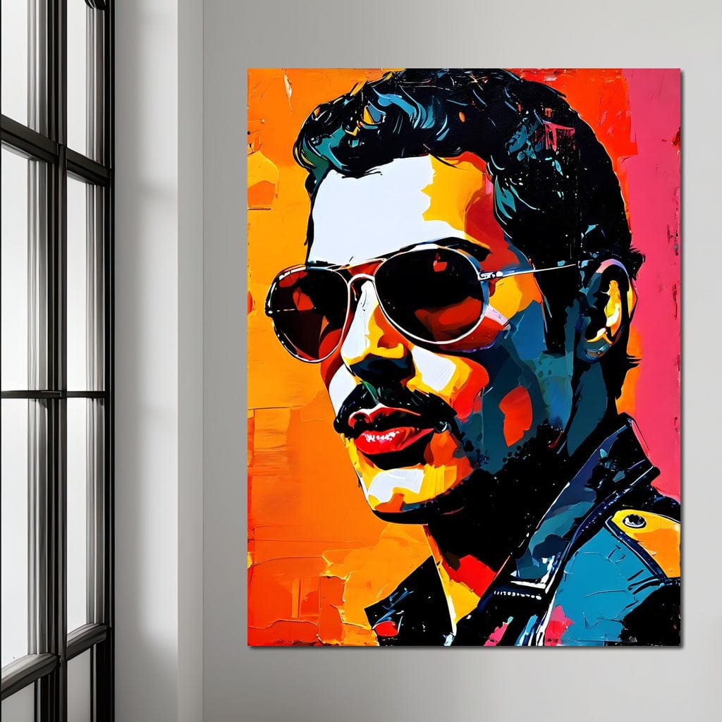 Freddie Mercury Canvas Wall Art