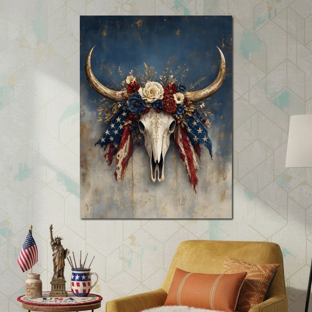 Echoes of the Rugged Frontier Canvas Wall Art