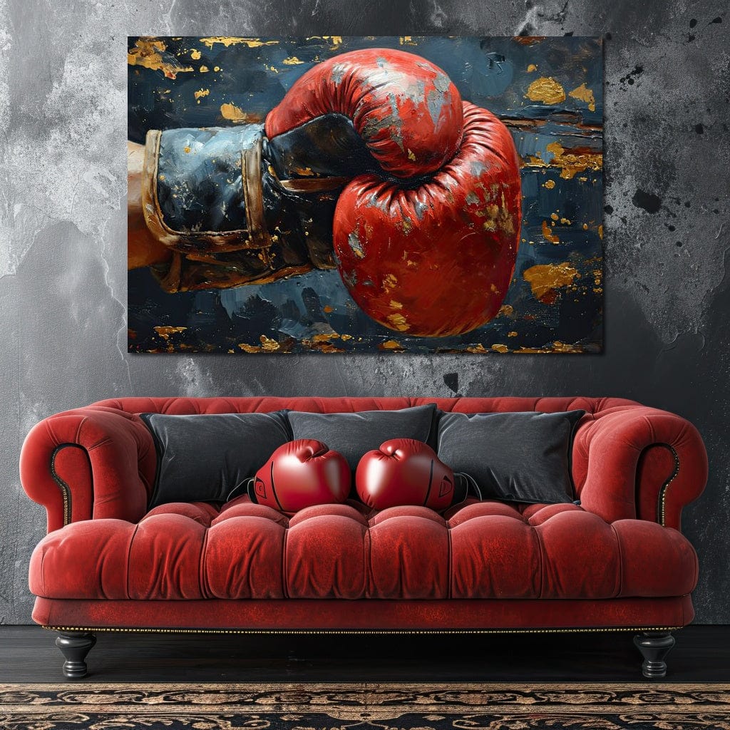 Boxing Glove Canvas Wall Art
