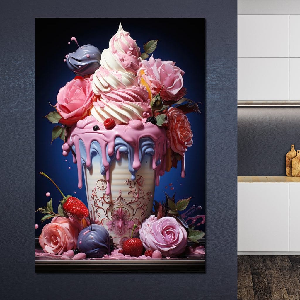 Candy Ice Cream Canvas Wall Art