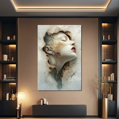 The Beauty Beneath Canvas Wall Art