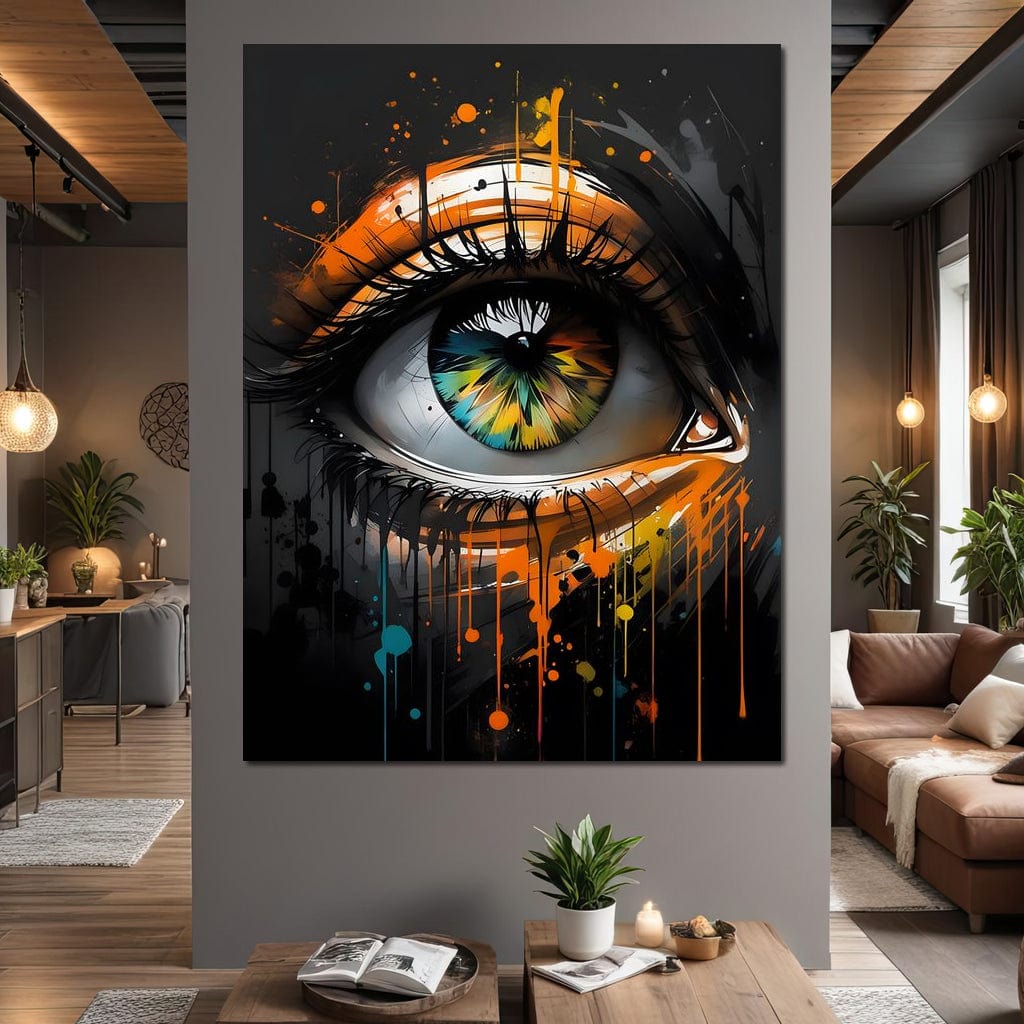 Sight of Color Canvas Wall Art