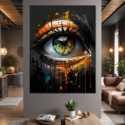 Sight of Color Canvas Wall Art