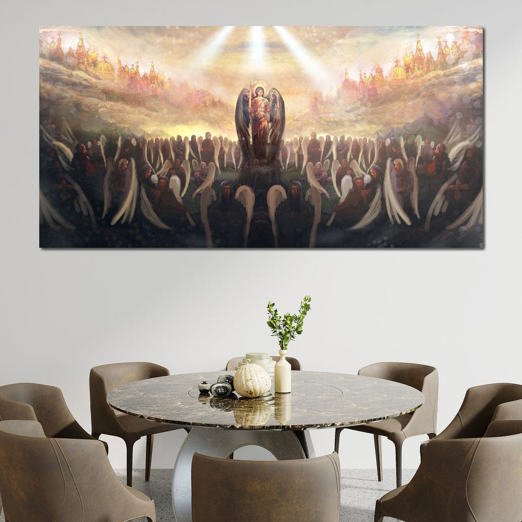 Saint Archangel Michael Canvas Wall Art