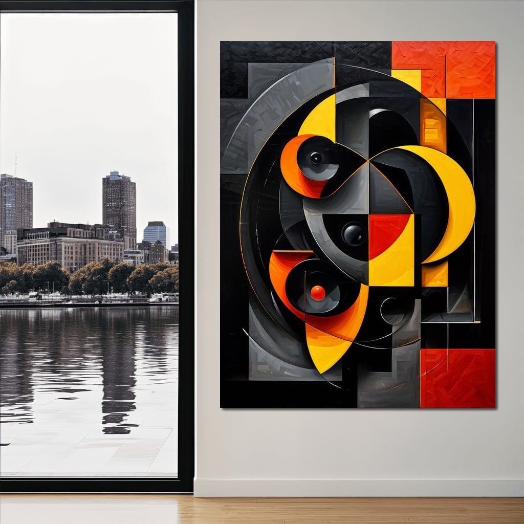 Colorful Modern Art 044 Canvas Wall Art