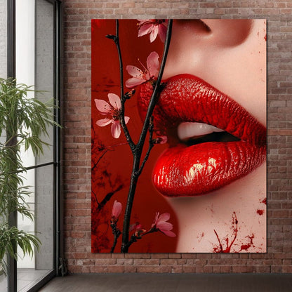 Passion Petals Enchantment Canvas Wall Art