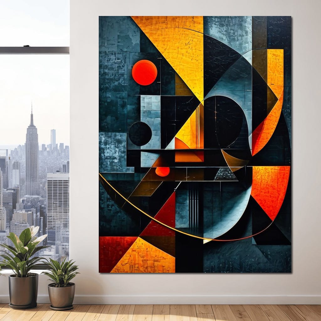 Colorful Modern Art 045 Canvas Wall Art