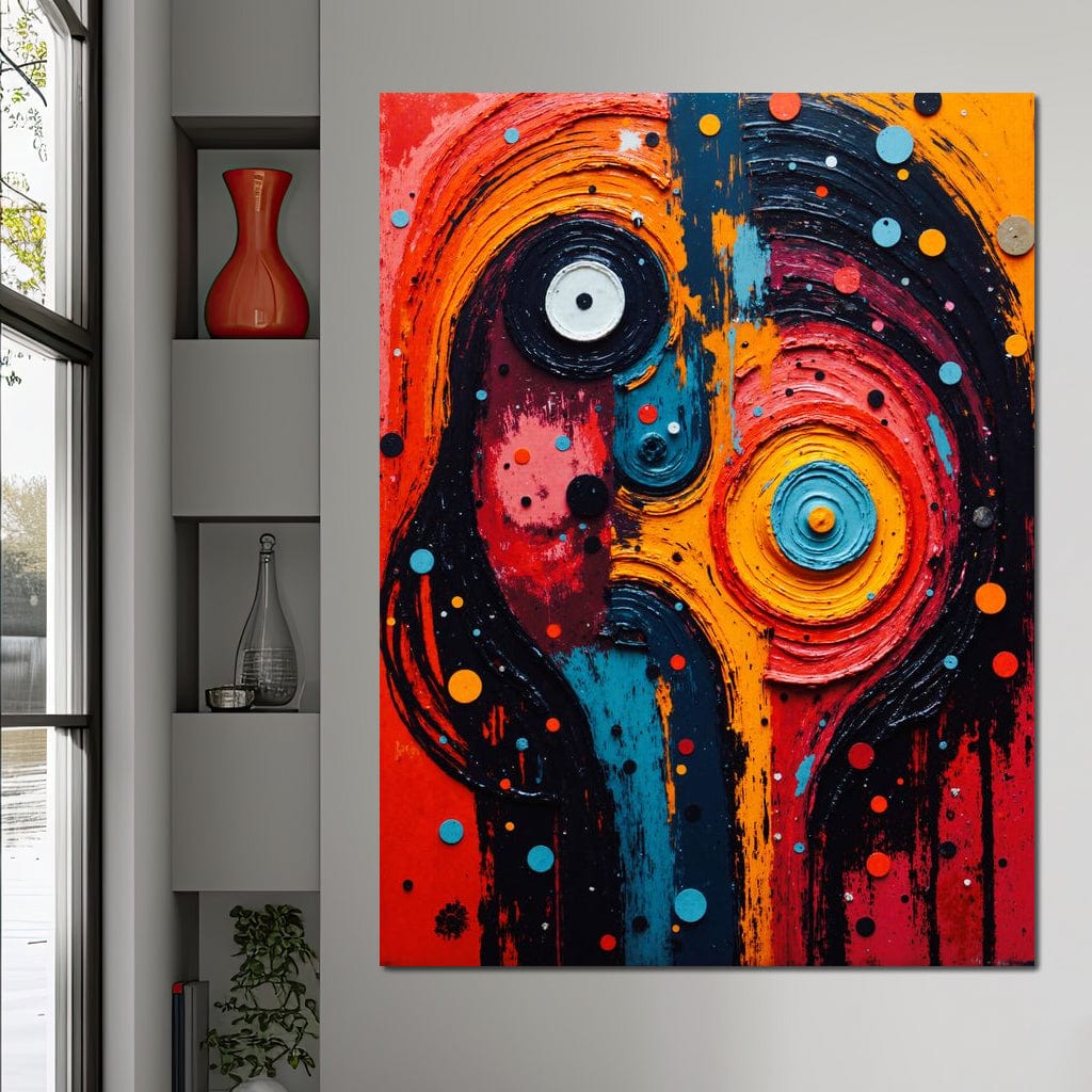 Colorful Modern Art 068 Canvas Wall Art
