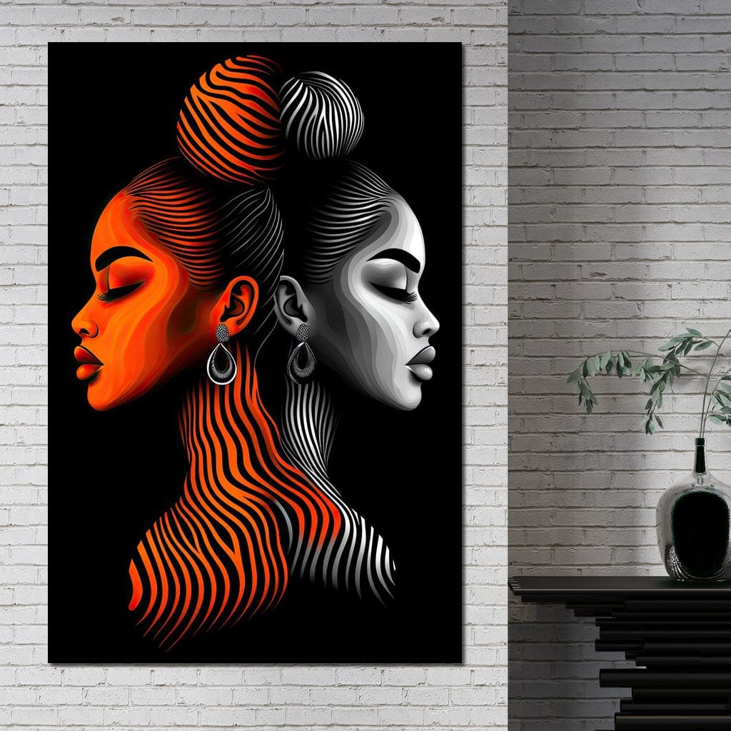 Black & Bold Canvas Wall Art