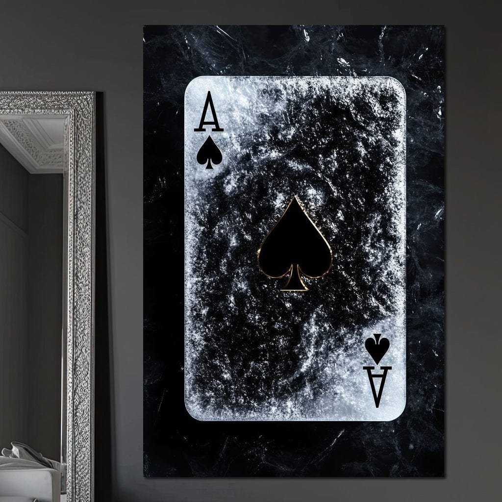 Ace of Shadows Canvas Wall Art