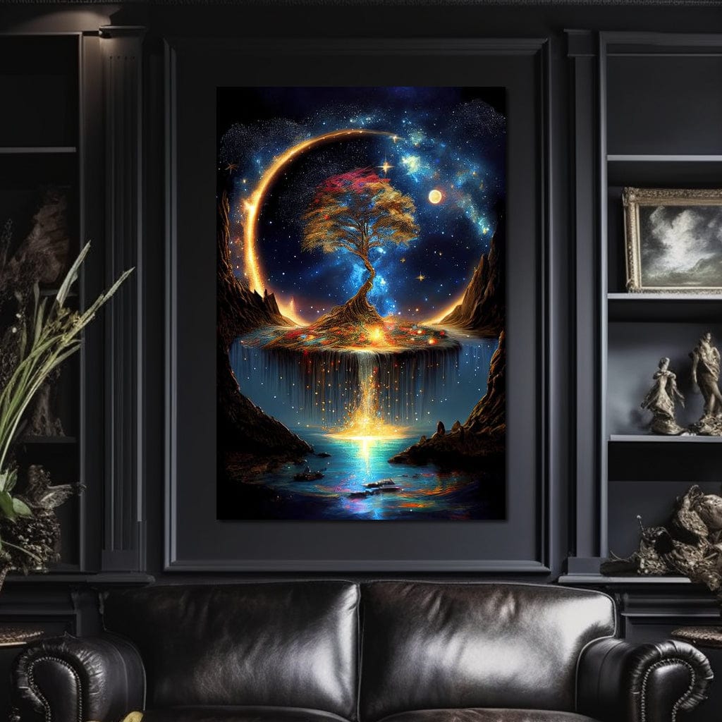 Mythical Tree Canvas Wall Art