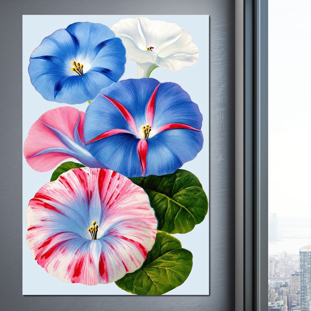 Morning Glory Reverie Canvas Wall Art
