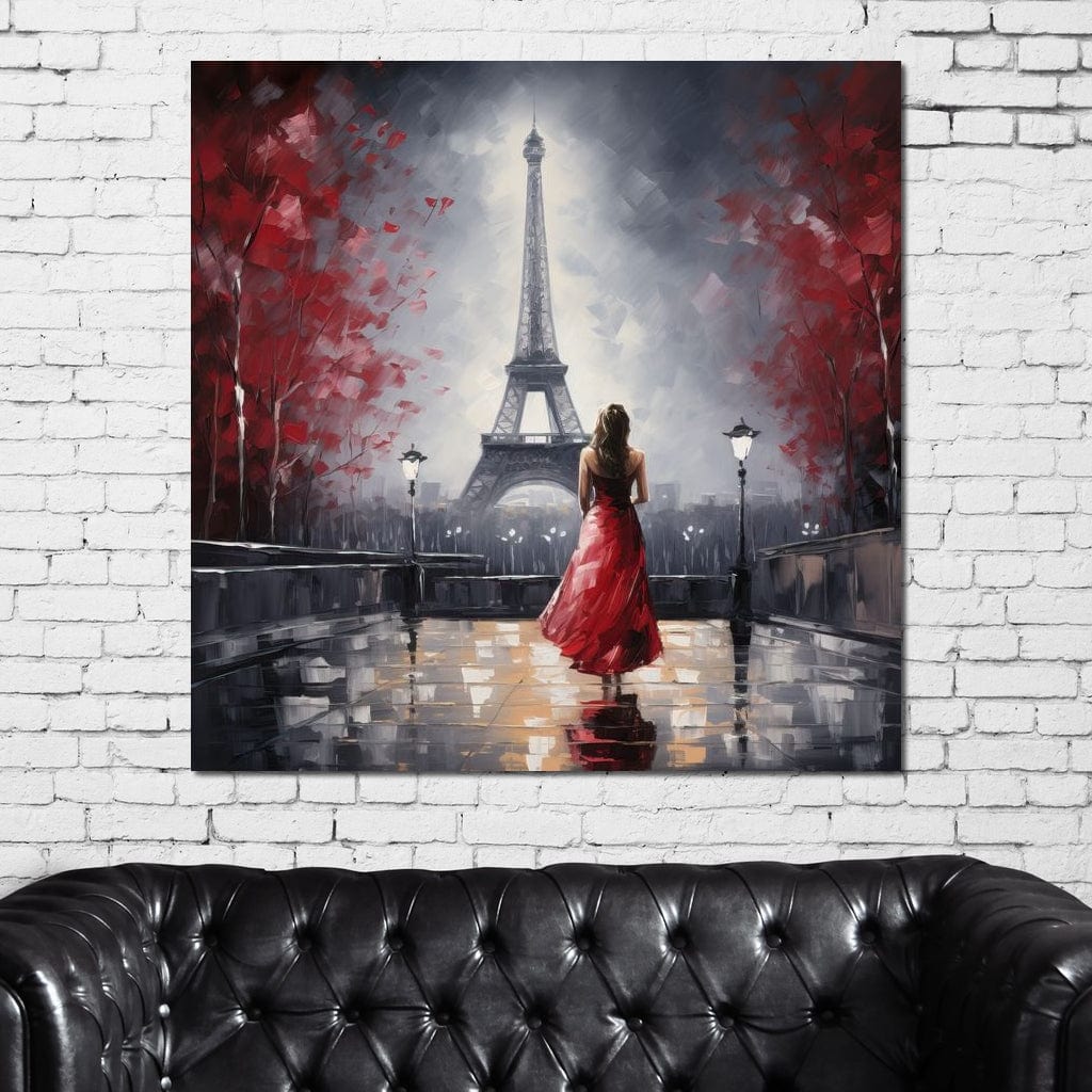 Romantic French Dream Canvas Wall Art