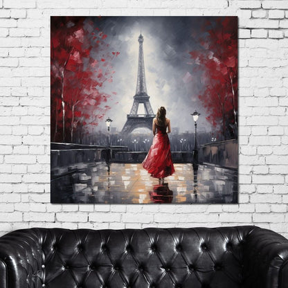 Romantic French Dream Canvas Wall Art