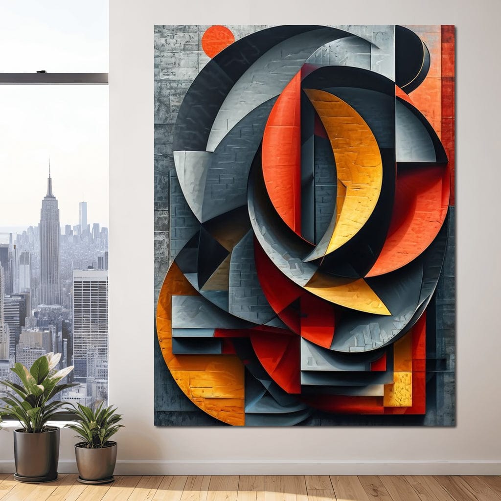 Colorful Modern Art 038 Canvas Wall Art