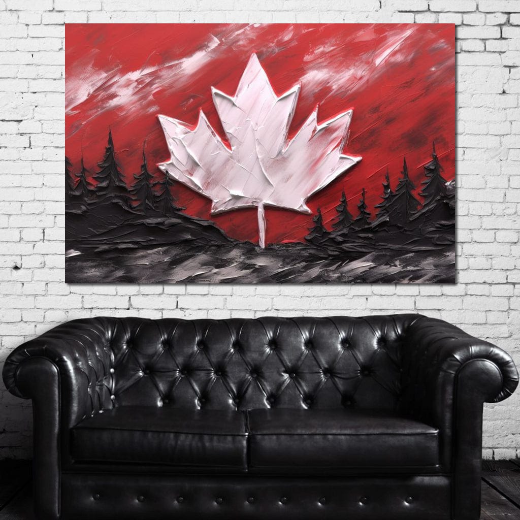 Canadian Landscape Canvas Wall Art
