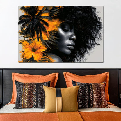Golden Tropics Restless Soul Canvas Wall Art
