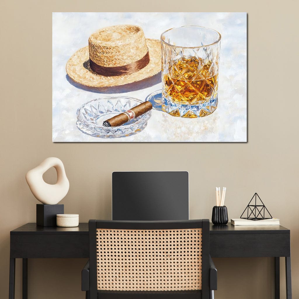 Sunlit Cuban Leisure Canvas Wall Art