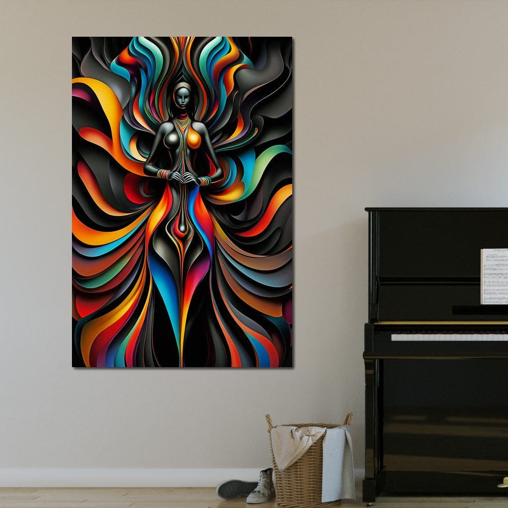 Female Portrait 086 Canvas Wall Art